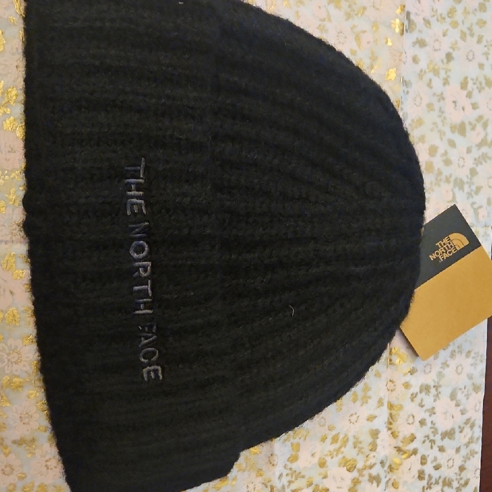 The North Face Ribbed Black Knit Hat